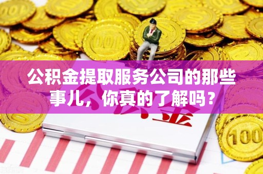 云霄公积金提取服务公司的那些事儿，你真的了解吗？